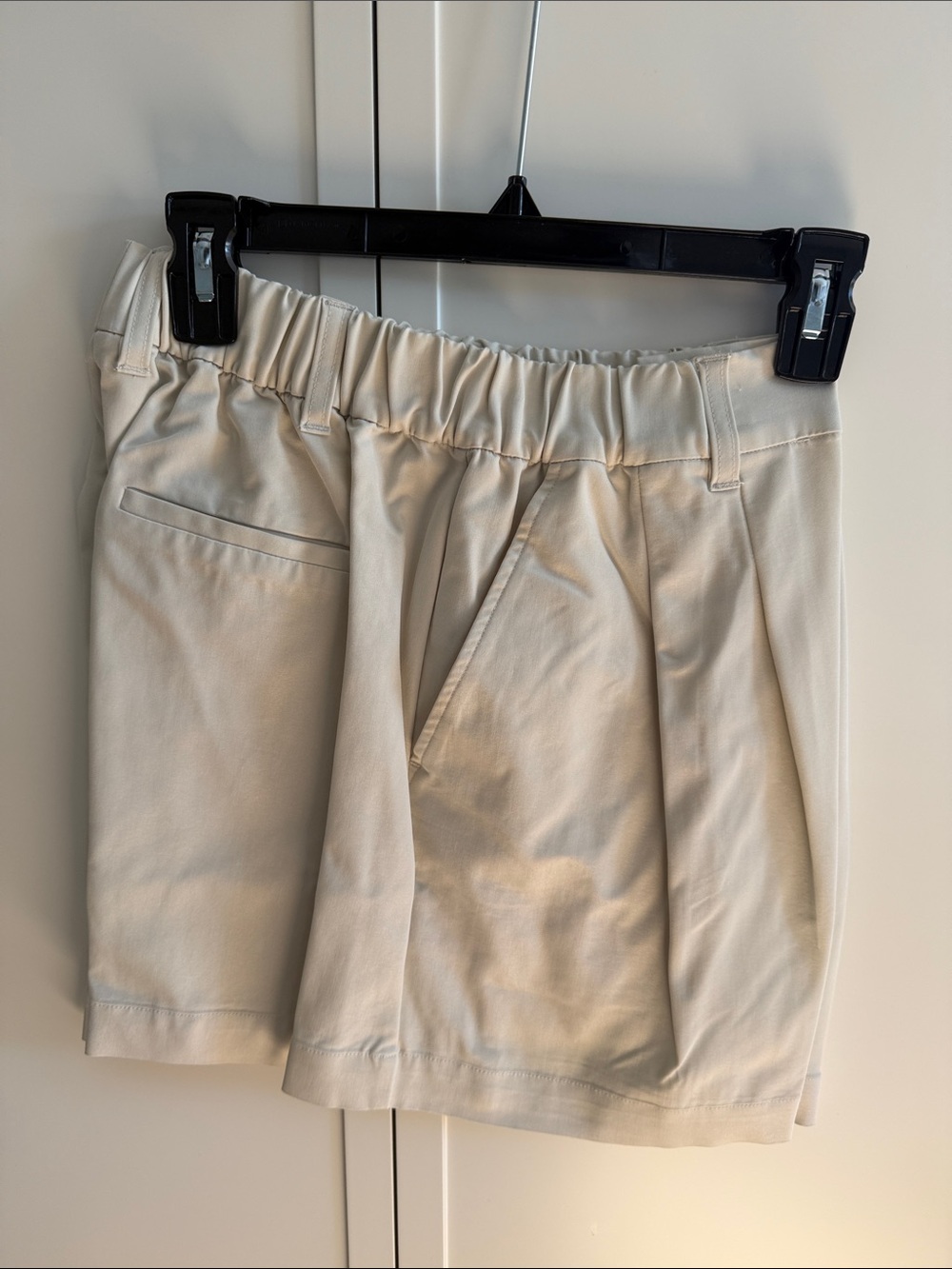 Varley Tansy Woven Short 3" in Ivory